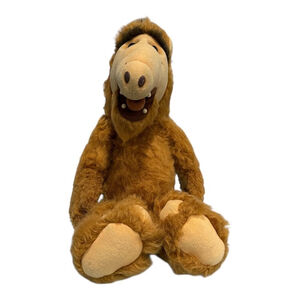 Vintage ALF Brown Plush Stuffed Animal Toy Large Alien TV Show Character